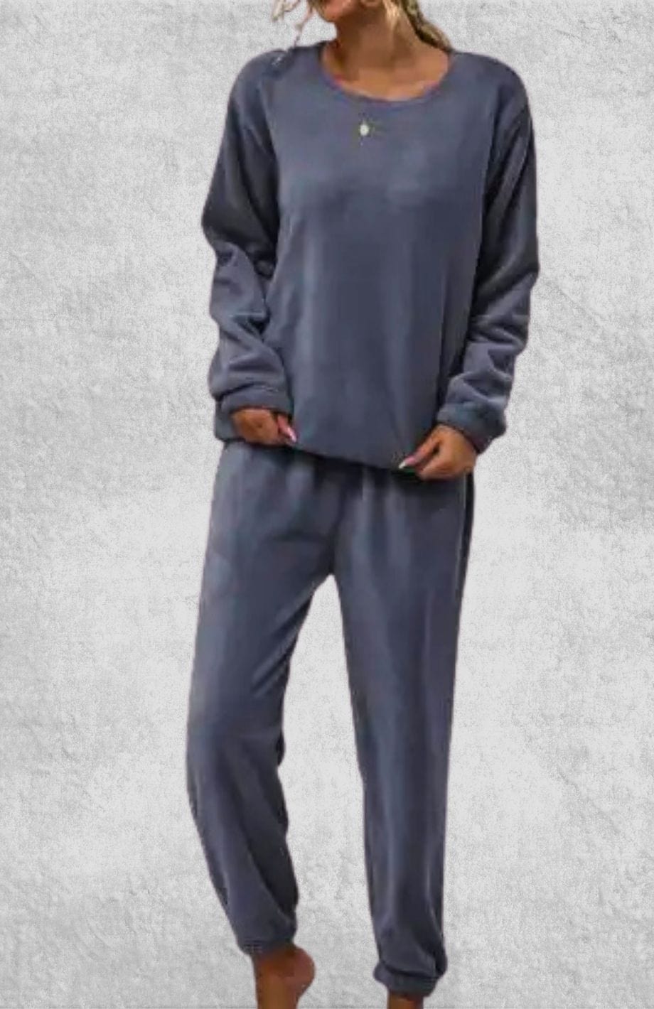 Pyjama Femme Polaire Pas Cher | Polaire Studio GRIS FONCÉ / M
