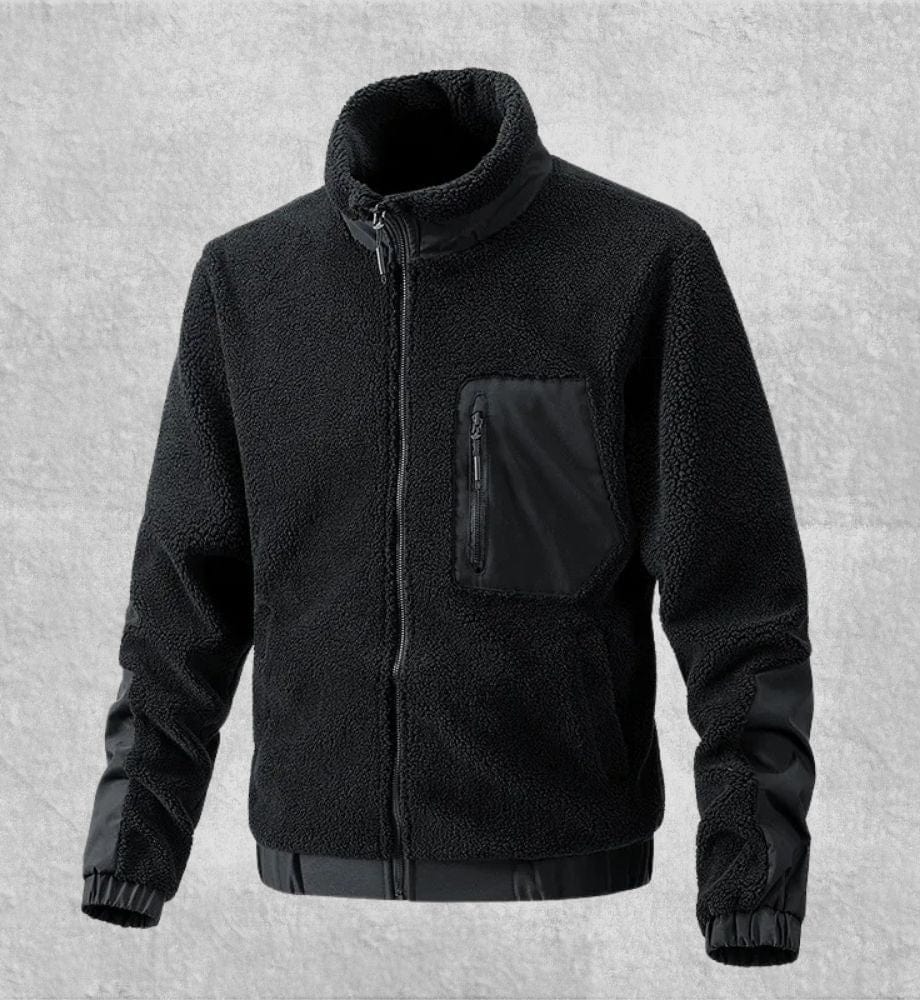 Veste Doublée Polaire Homme | Polaire Studio NOIR / 2XL