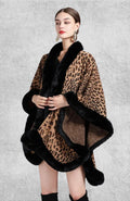 Cape Polaire Femme | Polaire Studio NOIR / TAILLE UNIQUE