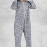 Combinaison Pyjama Homme Polaire | Polaire Studio GRIS / S