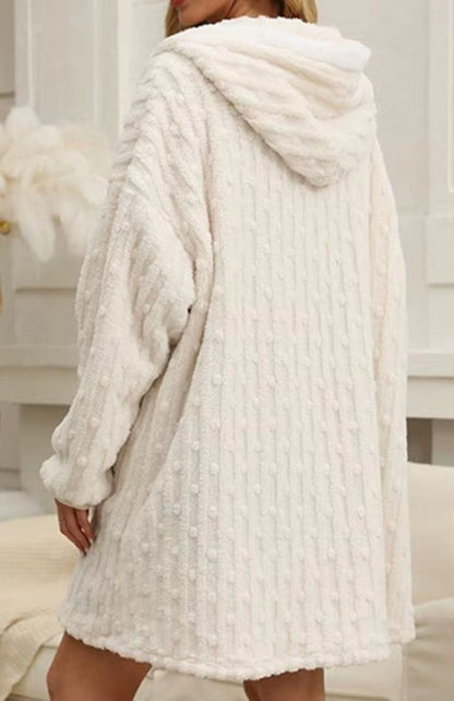 Haut Pyjama Polaire Femme | POLAIRE studio® BLANC / TAILLE UNIQUE