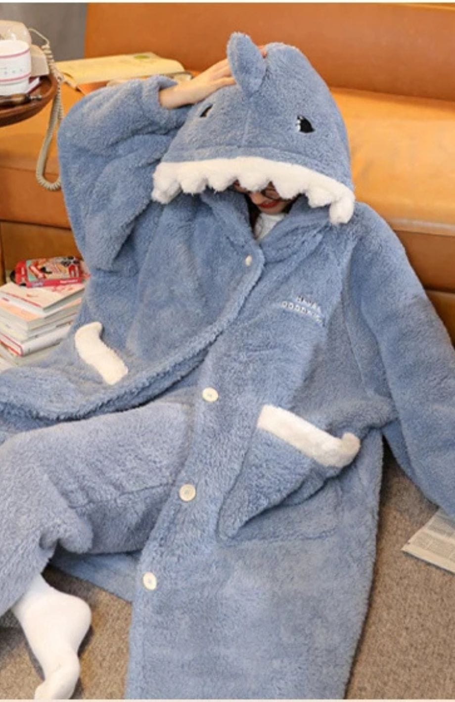 Peignoir Capuche Polaire Femme | POLAIRE studio®