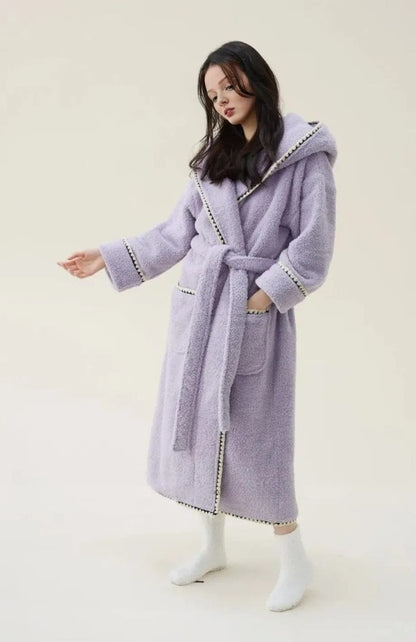 Peignoir De Bain Femme Capuche | POLAIRE studio®