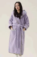 Peignoir De Bain Femme Capuche | POLAIRE studio®
