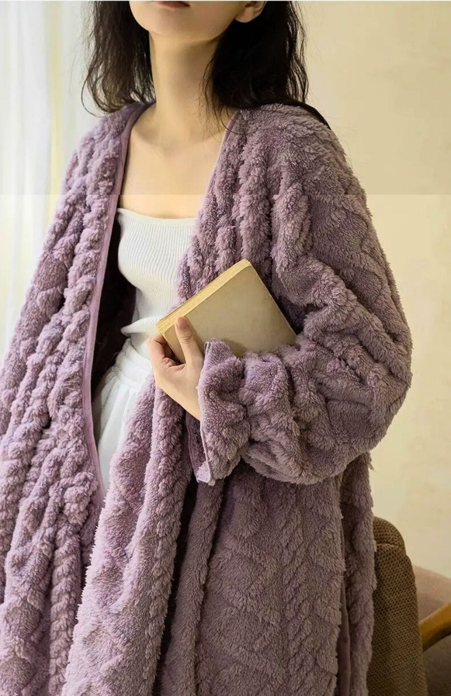 Peignoir Femme Doux Polaire | POLAIRE studio®