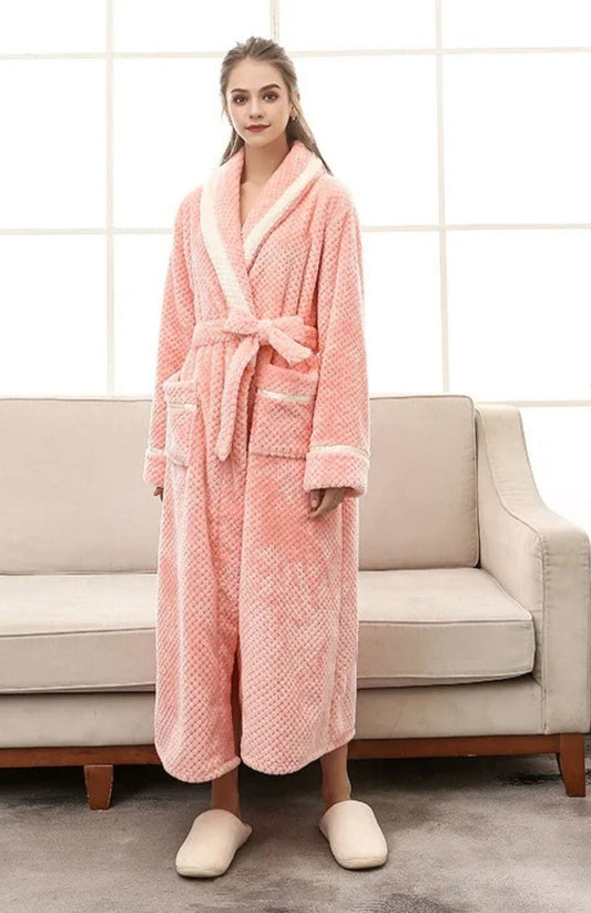 Peignoir Femme Polaire | POLAIRE studio® ROSE / M