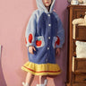 Peignoir Fille 12 Ans Polaire | POLAIRE studio® BLEU / 130 CM