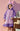 Peignoir Fille 12 Ans Polaire | POLAIRE studio® VIOLET / 130 CM