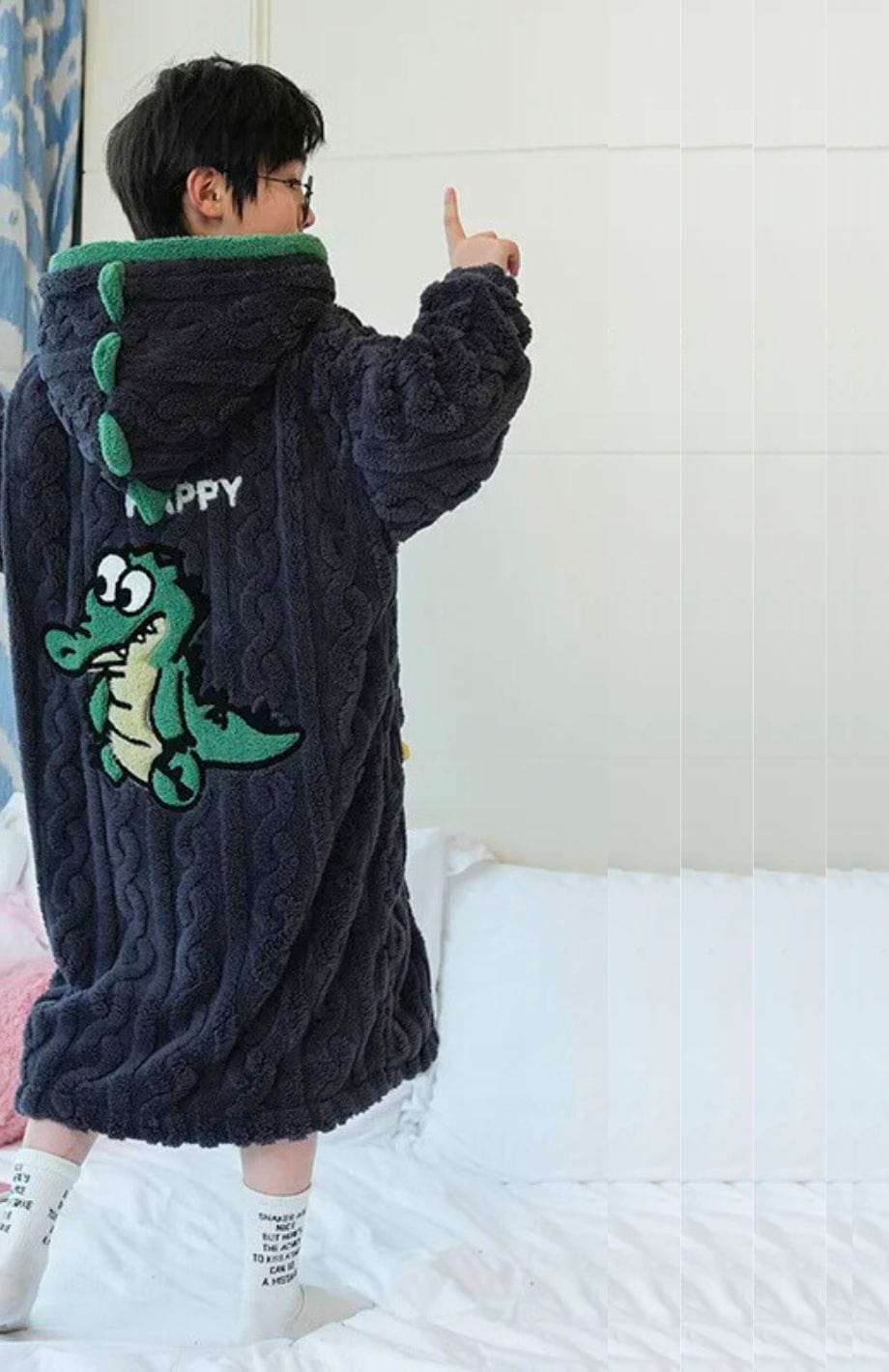 Peignoir Garçon Polaire | POLAIRE studio®