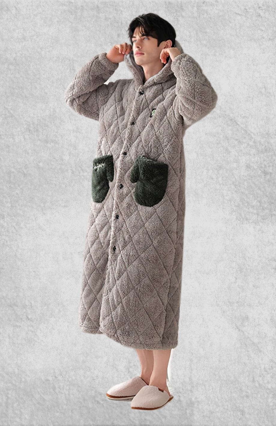 Peignoir Homme Polaire Chaud | Polaire Studio