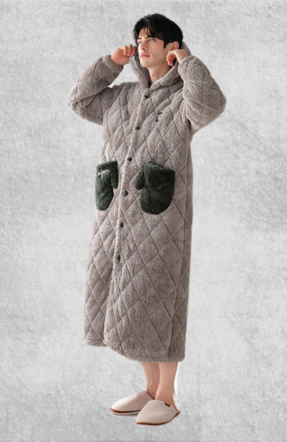 Peignoir Homme Polaire Chaud | Polaire Studio