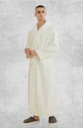 Peignoir Homme Polaire De Marque | Polaire Studio BLANC / M