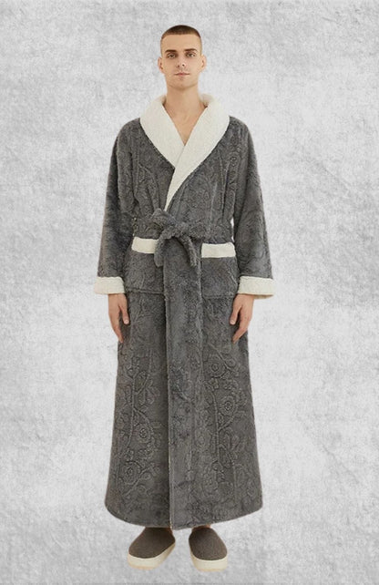 Peignoir Homme Polaire De Marque | Polaire Studio GRIS / M