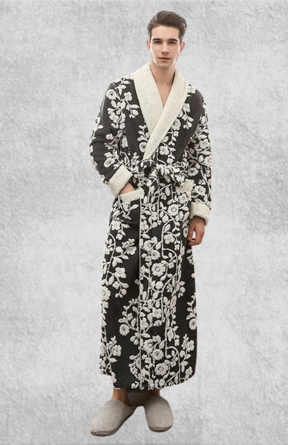 Peignoir Homme Polaire De Marque | Polaire Studio NOIR / M