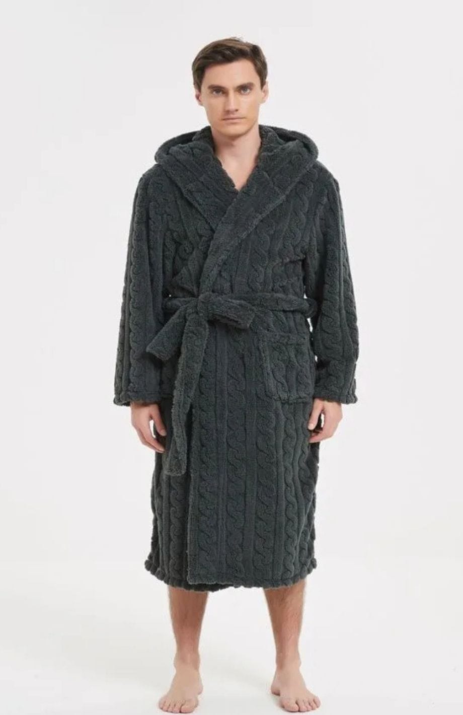 Peignoir Homme Polaire Long | POLAIRE studio®