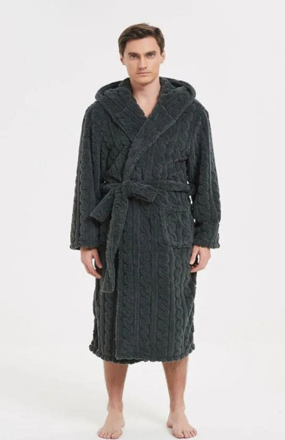 Peignoir Homme Polaire Long | POLAIRE studio®