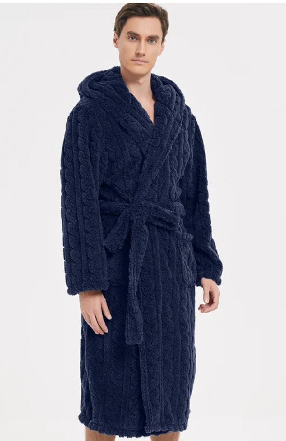 Peignoir Homme Polaire Long | POLAIRE studio®