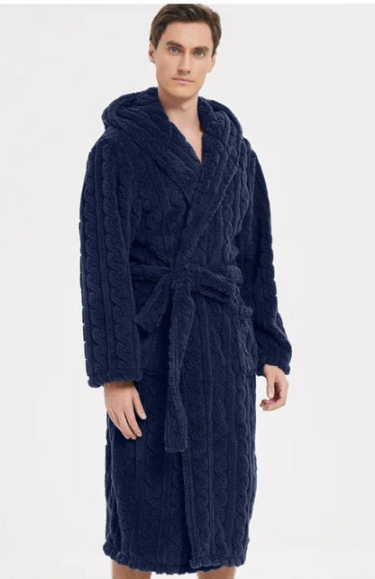 Peignoir Homme Polaire Long | POLAIRE studio®