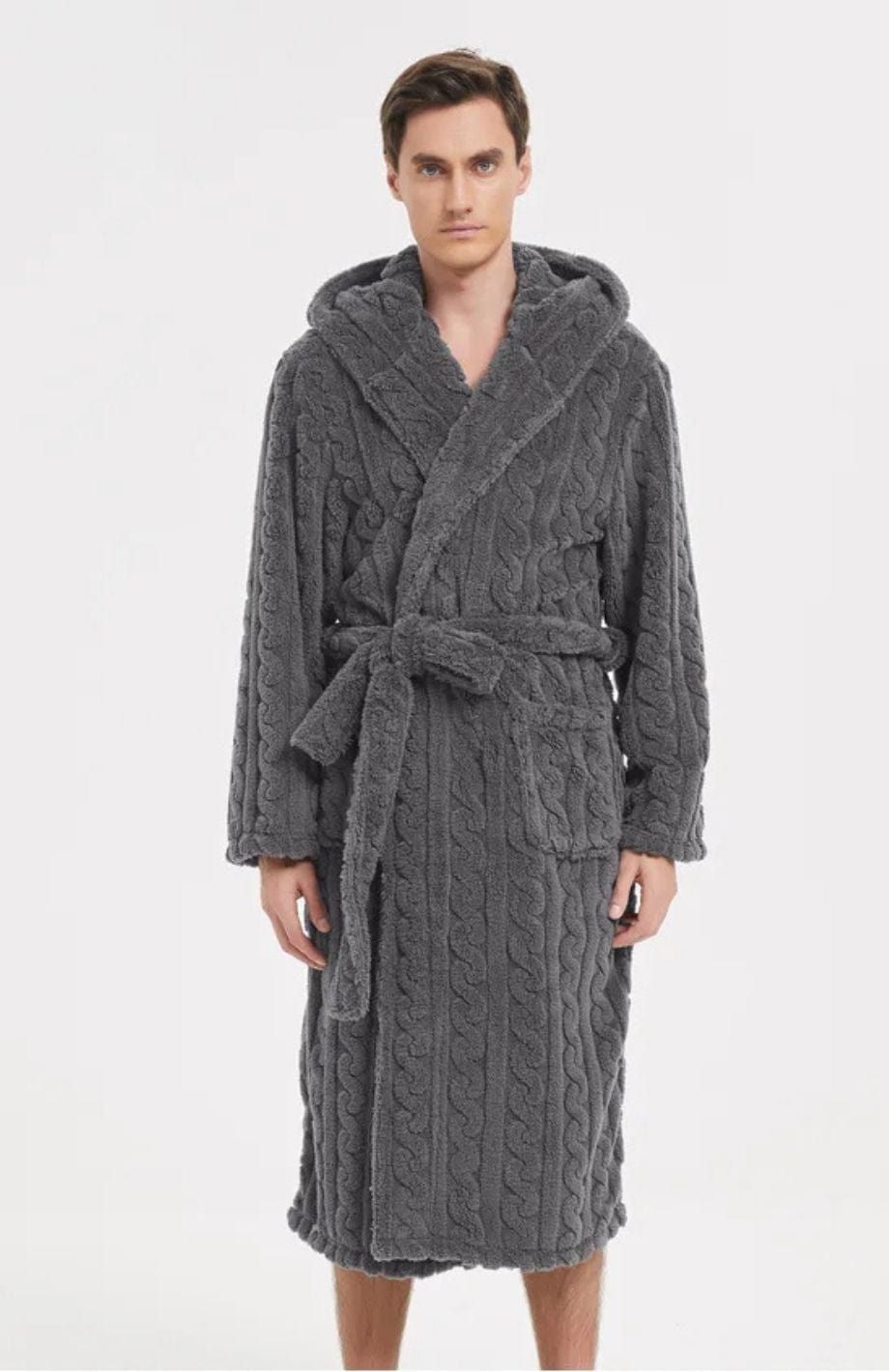 Peignoir Homme Polaire Long | POLAIRE studio®