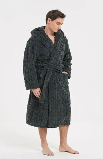 Peignoir Homme Polaire Long | POLAIRE studio®