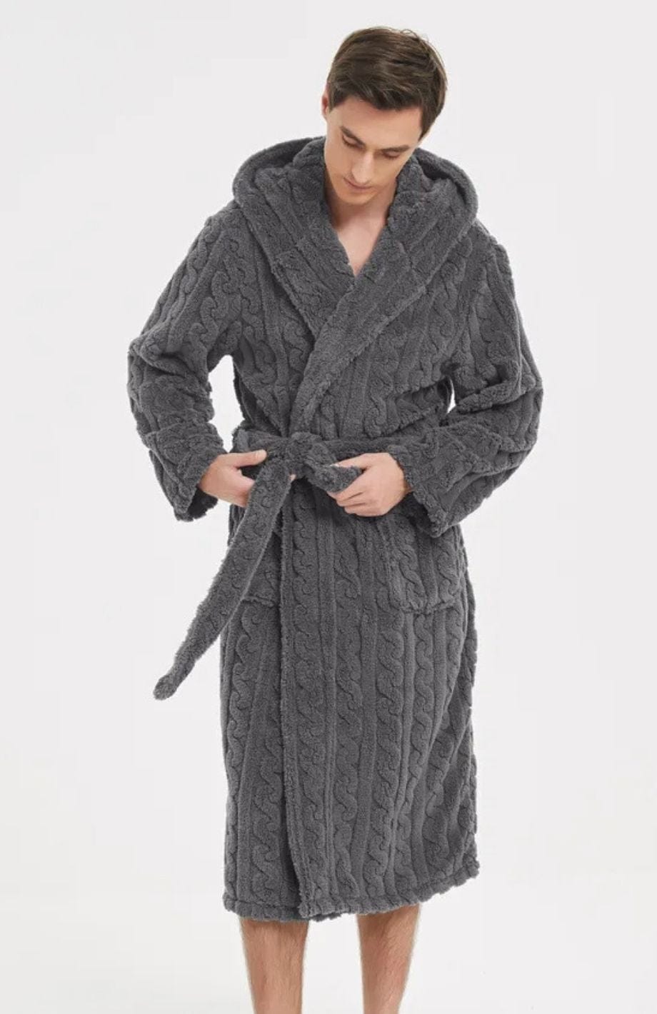 Peignoir Homme Polaire Long | POLAIRE studio®