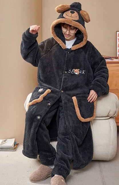 Peignoir Polaire Ado Garçon | POLAIRE studio®