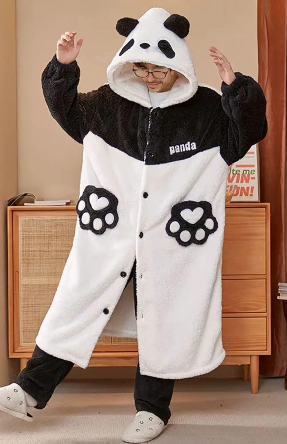 Peignoir Polaire Ado Garçon | POLAIRE studio® BLANC / L