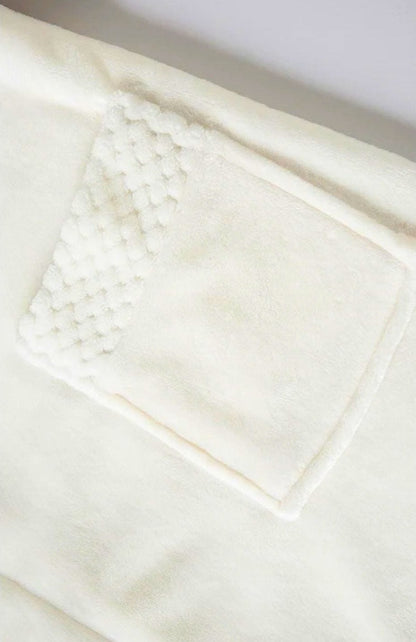 Peignoir Polaire Blanc | POLAIRE studio®