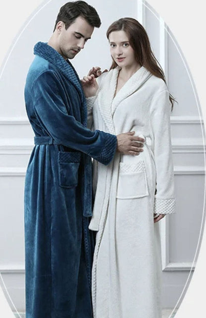 Peignoir Polaire Blanc | POLAIRE studio®