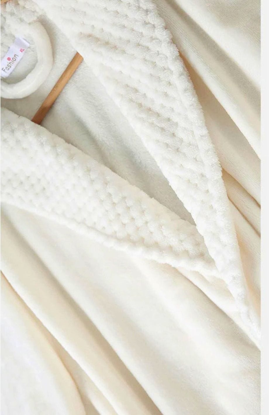 Peignoir Polaire Blanc | POLAIRE studio®