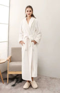 Peignoir Polaire Couple | POLAIRE studio® FEMME BLANC / M  40-60KG