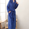 Peignoir Polaire Couple | POLAIRE studio® FEMME BLEU / M  40-60KG