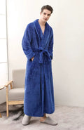 Peignoir Polaire Couple | POLAIRE studio® HOMME BLEU / M  40-60KG