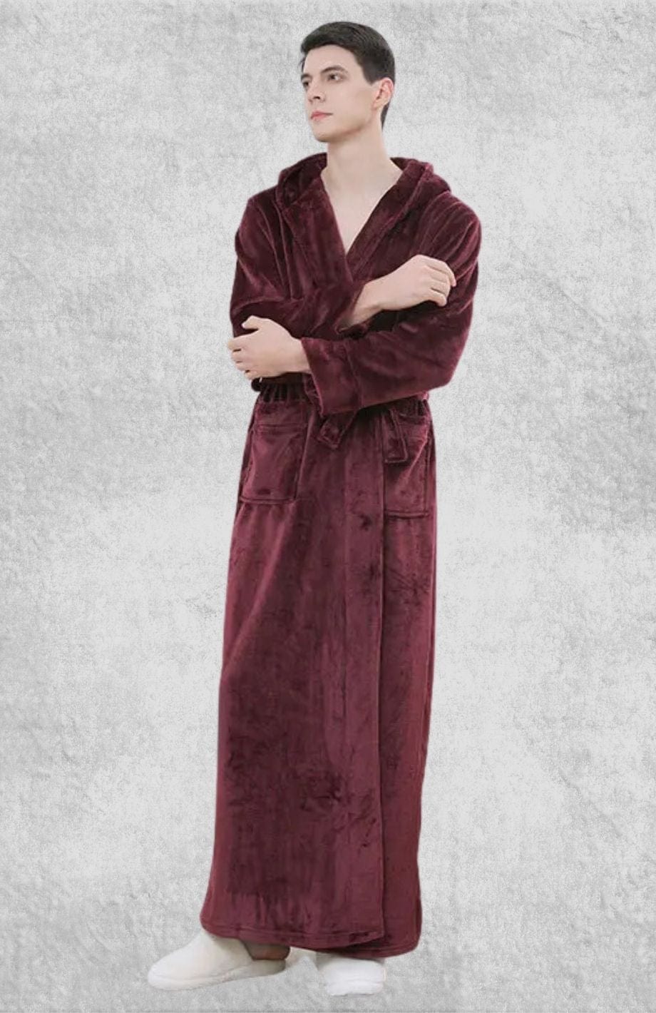 Peignoir Polaire Homme Capuche | Polaire Studio