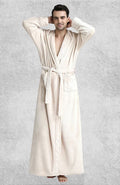 Peignoir Polaire Homme Capuche | Polaire Studio BEIGE / M