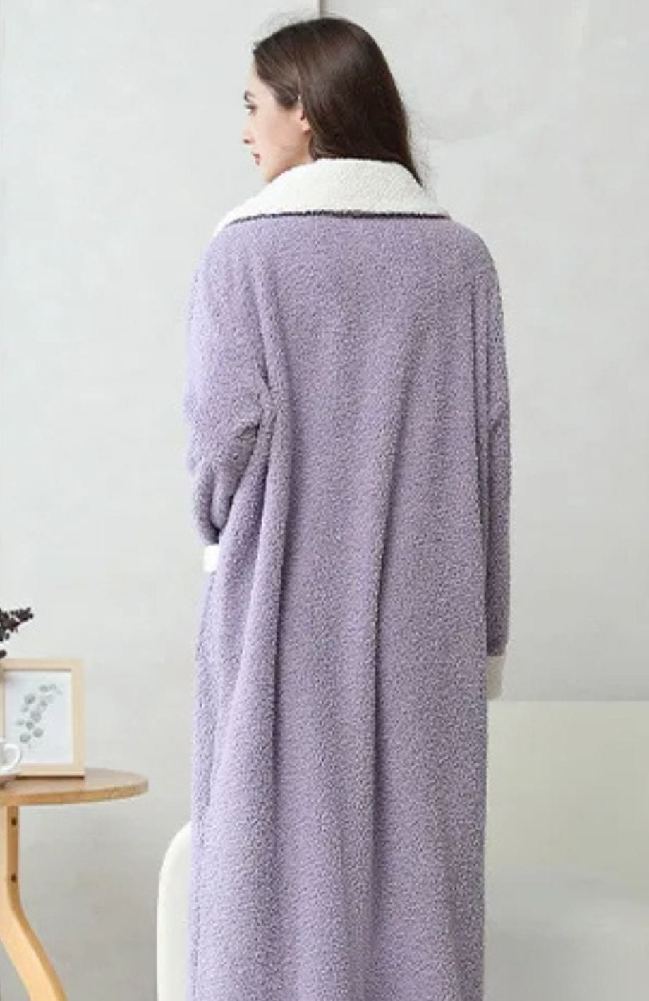 Peignoir Polaire Zippé Femme | POLAIRE studio®