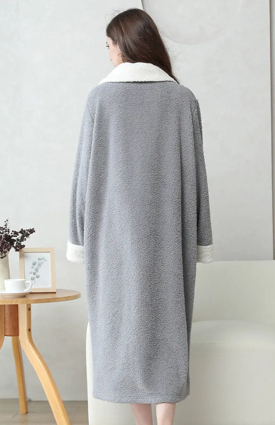 Peignoir Polaire Zippé Femme | POLAIRE studio®