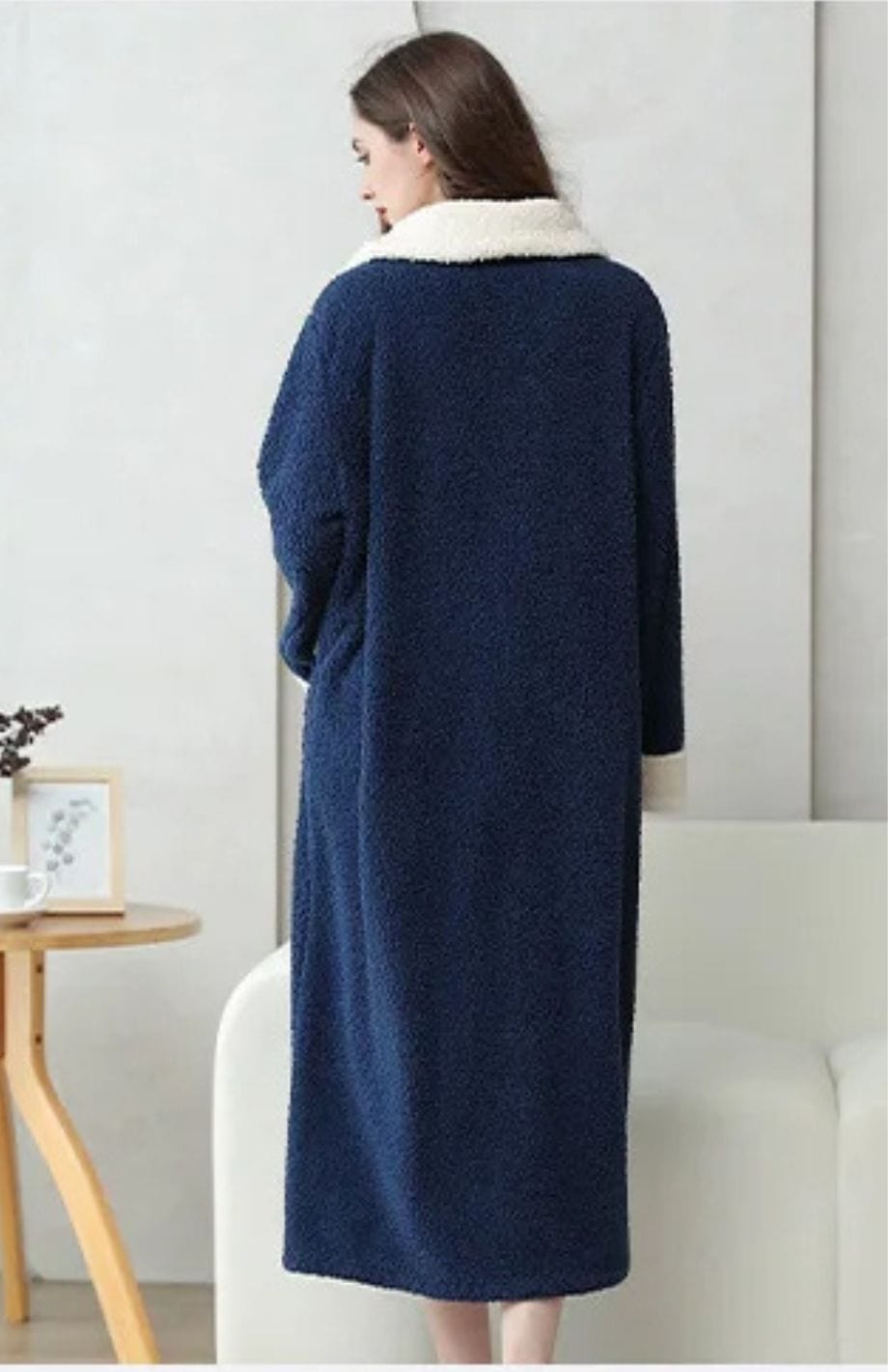 Peignoir Polaire Zippé Femme | POLAIRE studio®