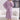 Peignoir Serviette Femme | POLAIRE studio® VIOLET / 85x140 cm