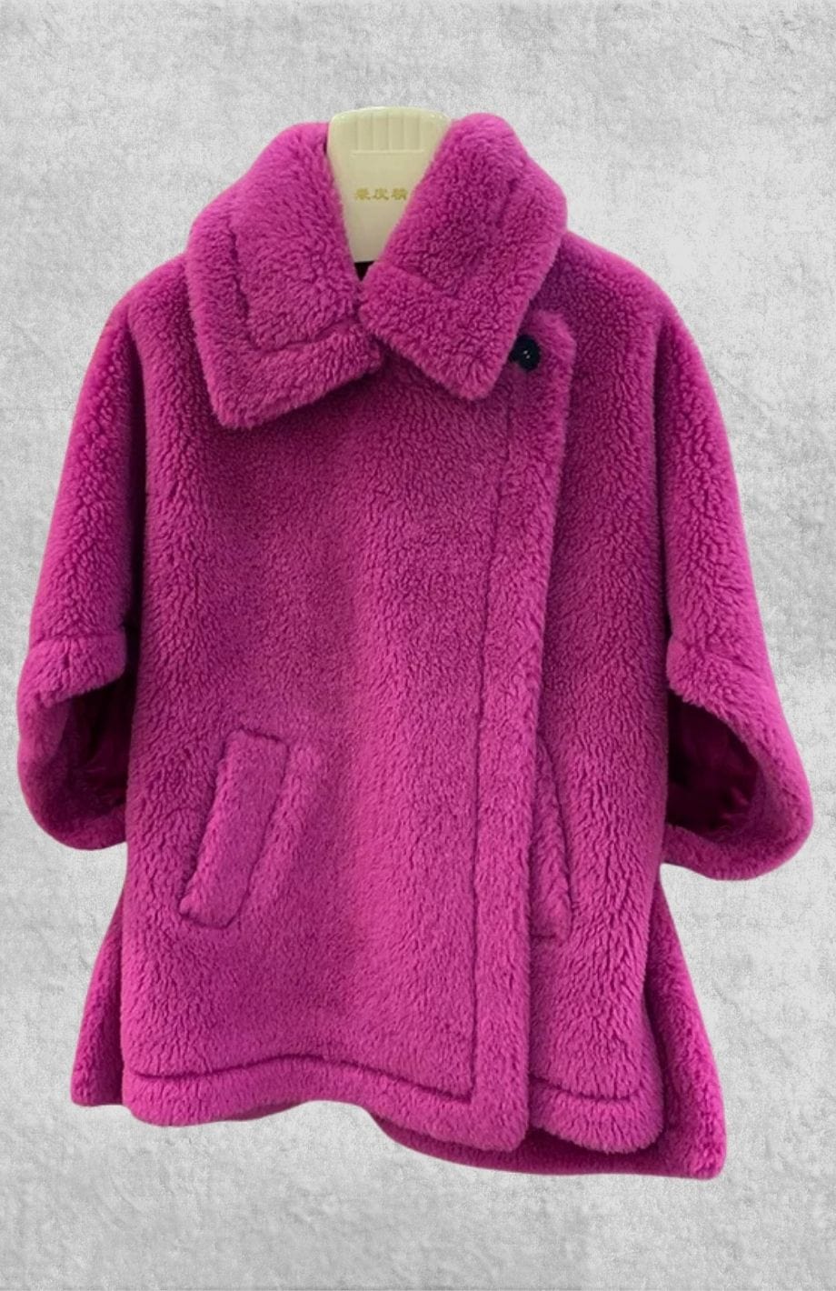 Poncho Double Polaire | Polaire Studio ROSE FONCÉ / TAILLE UNIQUE