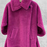 Poncho Double Polaire | Polaire Studio ROSE FONCÉ / TAILLE UNIQUE