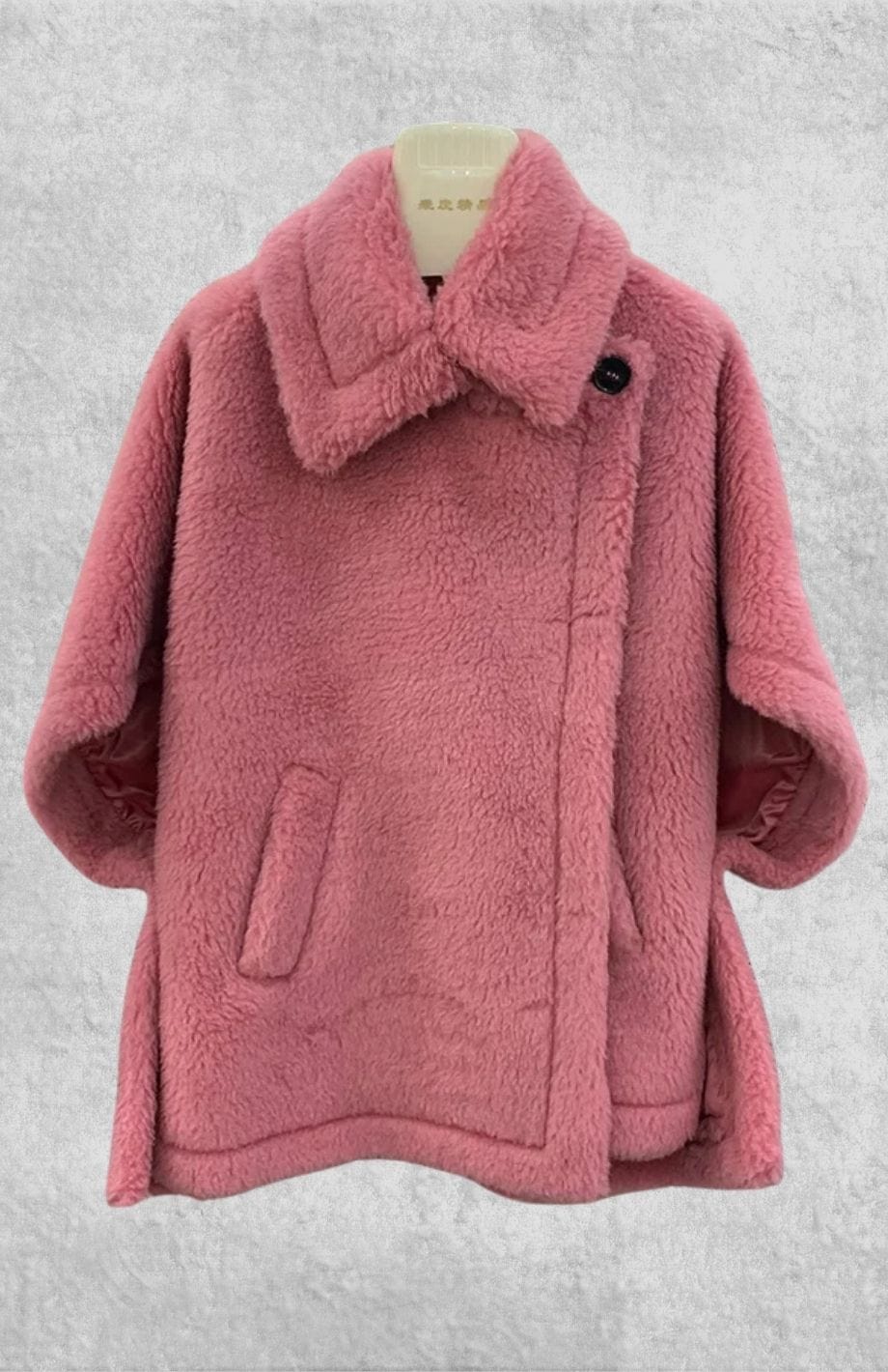 Poncho Double Polaire | Polaire Studio ROSE / TAILLE UNIQUE