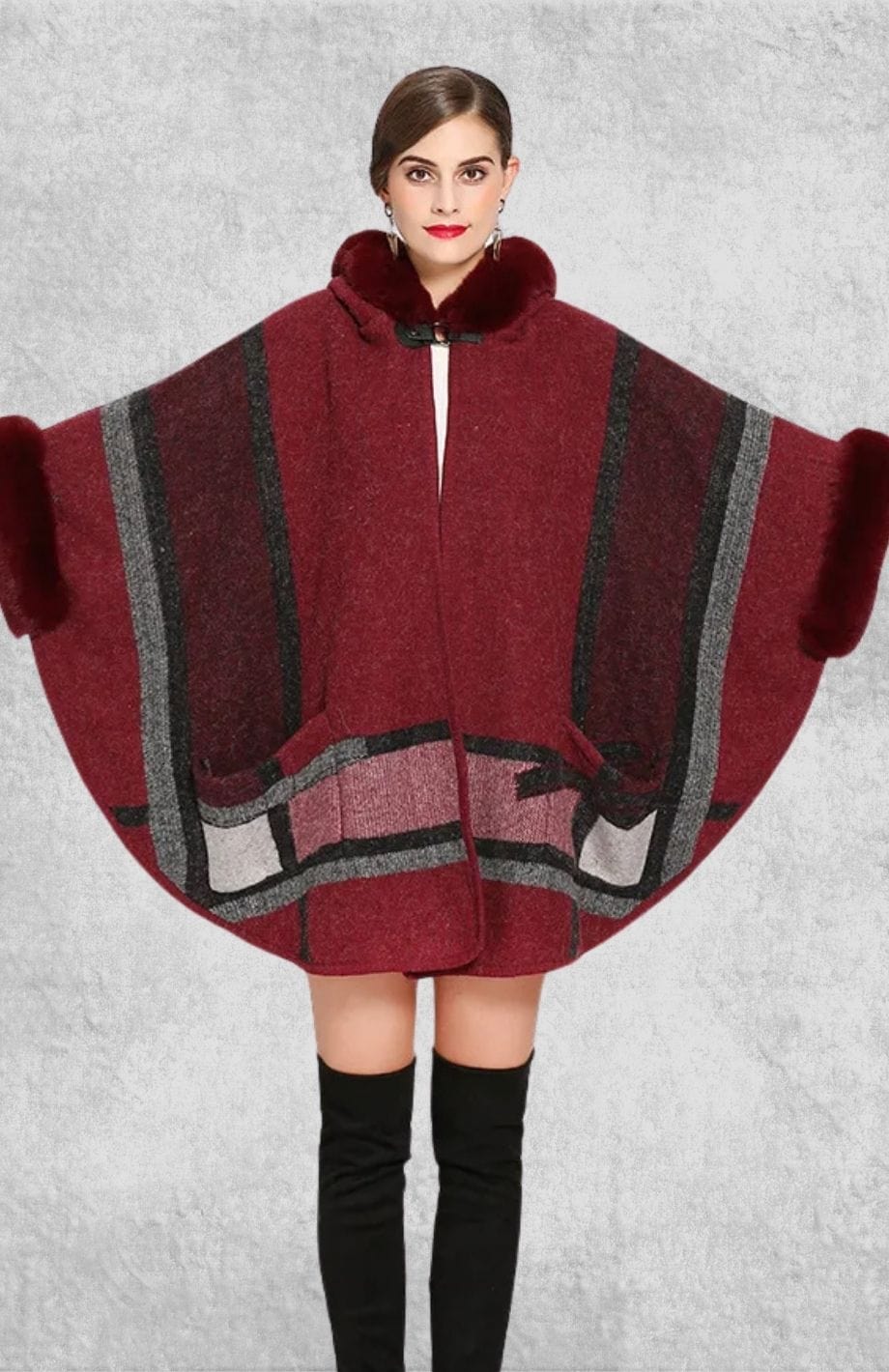 Poncho Polaire Ado | Polaire Studio