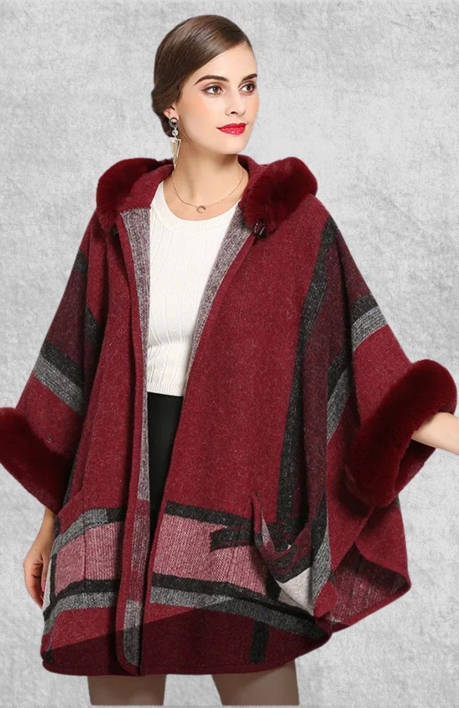 Poncho Polaire Ado | Polaire Studio