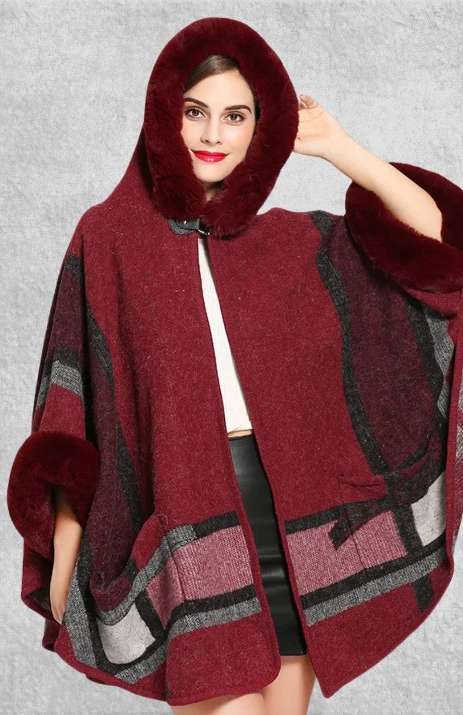 Poncho Polaire Ado | Polaire Studio