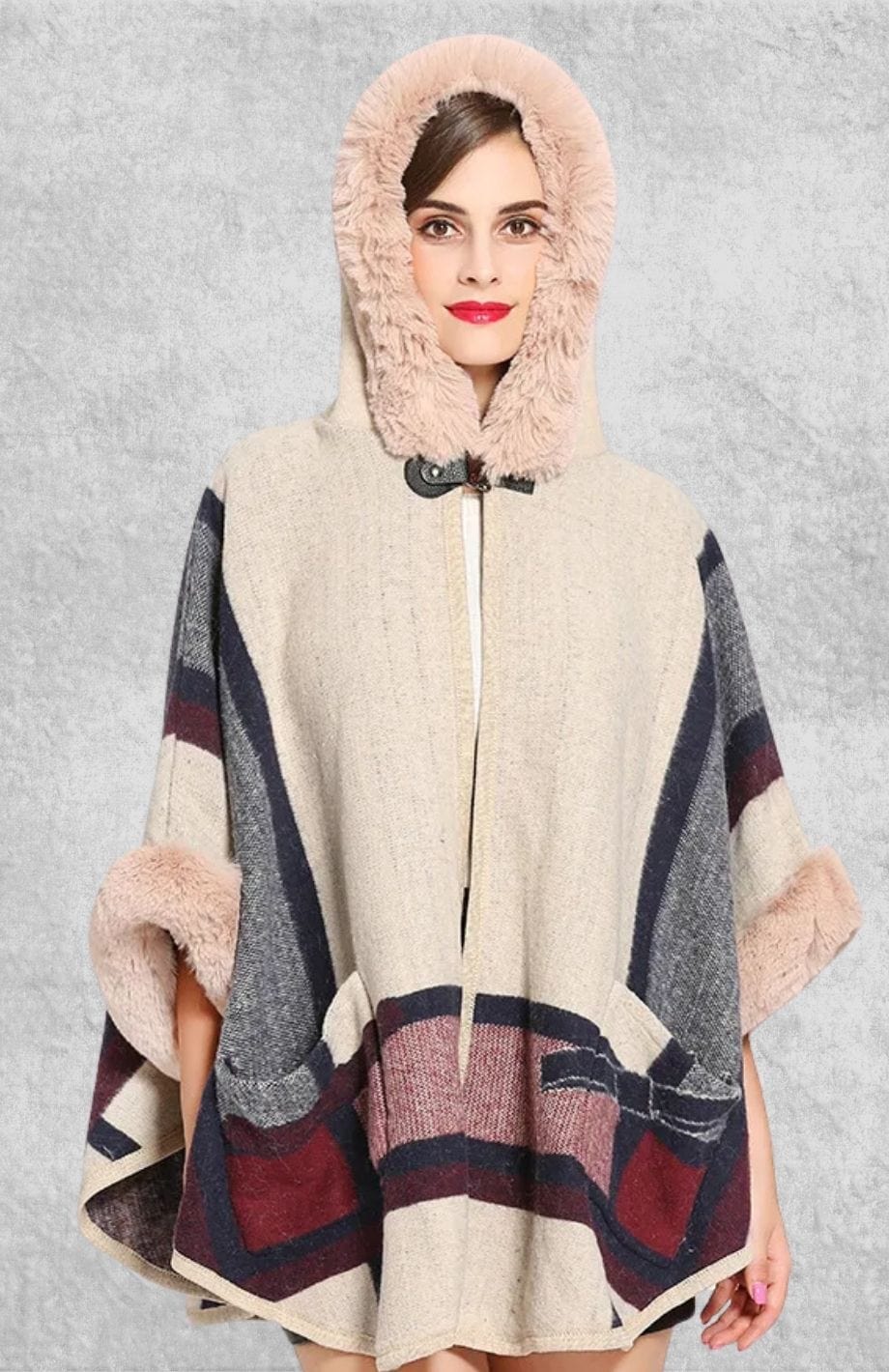 Poncho Polaire Ado | Polaire Studio