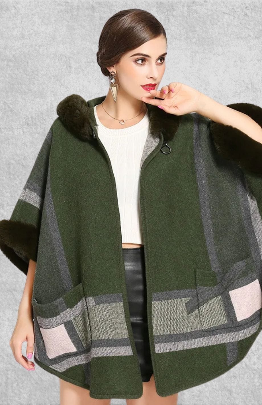 Poncho Polaire Ado | Polaire Studio