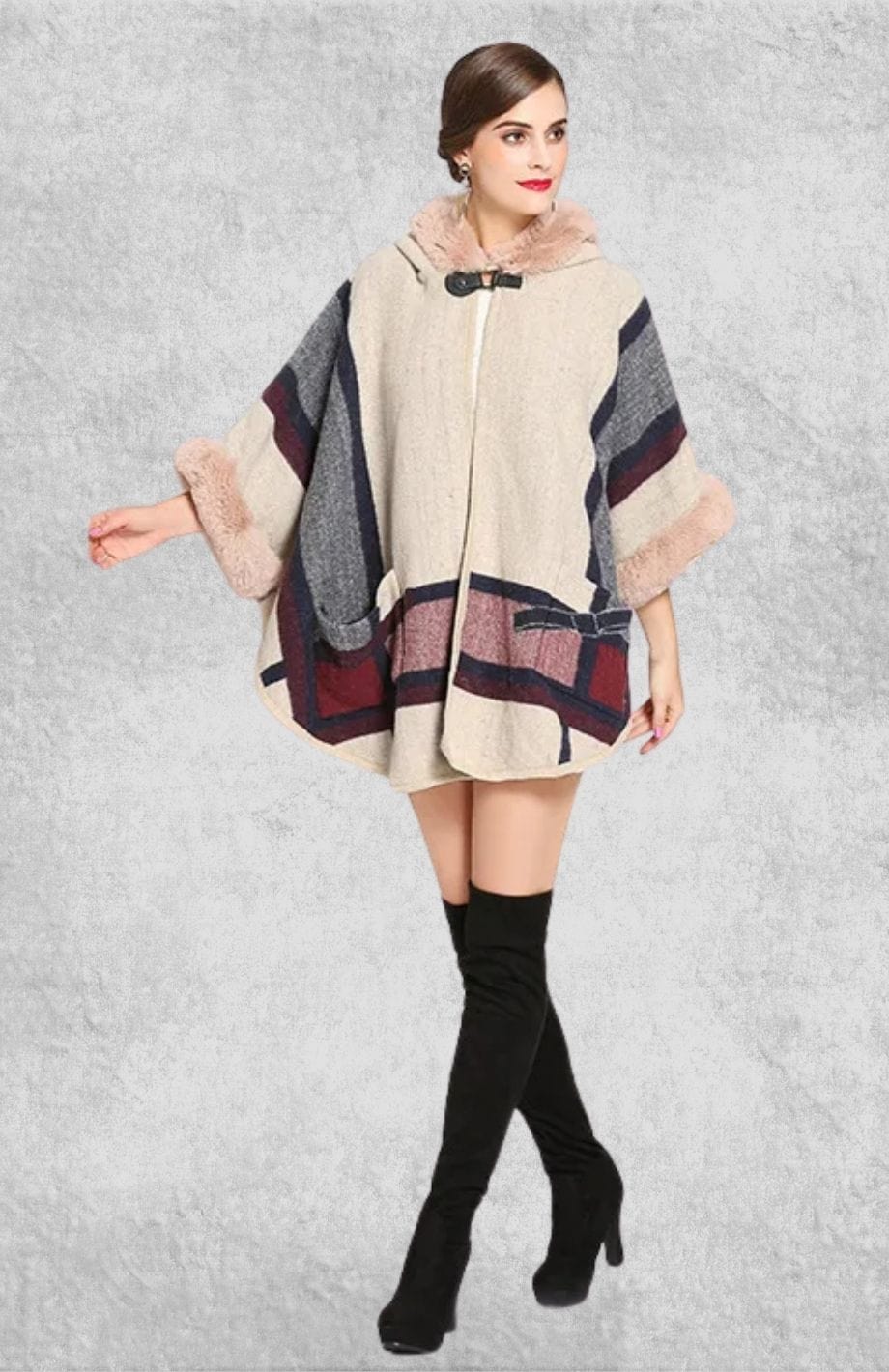 Poncho Polaire Ado | Polaire Studio