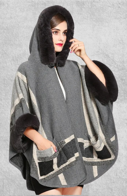 Poncho Polaire Ado | Polaire Studio GRIS / TAILLE UNIQUE