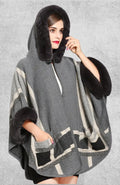 Poncho Polaire Ado | Polaire Studio GRIS / TAILLE UNIQUE